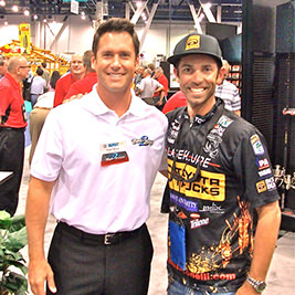 Peter Miller and Bass Pro Mike Iacconelli